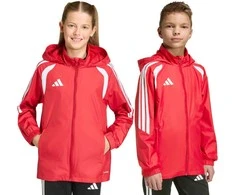 Striukė vaikams adidas Tiro 26 League Windbreaker raudona JY9724 (116cm)