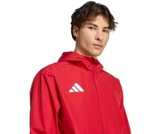 Striukė vyriška adidas Entrada 26 All Weather raudona JZ9100 (S)