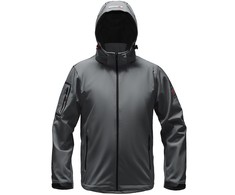 Striukė vyriška softshell Ozoshi Kazaiuki grafito OZ93358 (S)