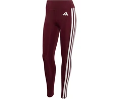 Tamprės moterims adidas Optime Essentials Workout 3-Stripes 7/8 bordo spalvos KT3772 (L)