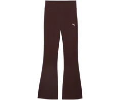 Tamprės moterims Puma Ess High-Waist Flared ruda 631542 33 (L)