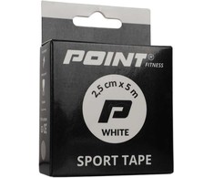 Sportinė juosta Point Tape 2,5 cm x 5 m balta