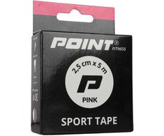 Sportinė juosta Point Tape 2,5 cm x 5 m rožinė