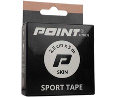 Sportinė juosta Point Tape 2,5 cm x 5 m smėlio spalvos