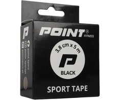 Sportinė juosta Point Tape 3,8 cm x 5 m juoda