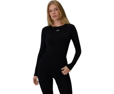 Termo marškinėliai damska 4F F326 tamsiai juoda 4FWAW26USEAF326 20S (XS/S)