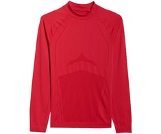 Termo marškinėliai vyriška 4F M224 ciemna czerwień 4FWAW25USEAM224 61S (L/XL)