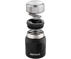 Termosas pietums Meteor juodas 17244