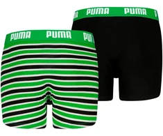 Trumpikės vaikams Puma Everyday Striped 2 pak zielono-juoda 938970 03 (164cm)