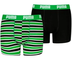Trumpikės vaikams Puma Everyday Striped 2 pak zielono-juoda 938970 03 (164cm)