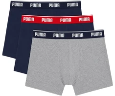 Trumpikės vyrams Puma 3 pak tamsiai mėlyna, pilka 947130 05 (2XL)