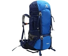 Carruzzo Acome Trek 70L hiking backpack mėlynas
