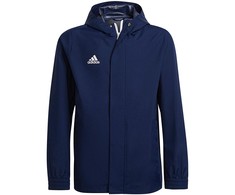 Striukė vaikams adidas Entrada 22 All Weather tamsiai mėlyna H57511 (116cm)