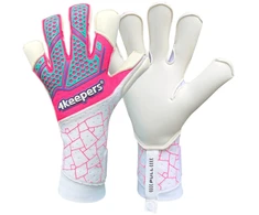 Vartininko pirštinės 4Keepers Neo Raya RFG2 balta ir-rožinė (10,5)
