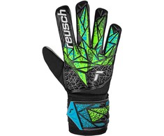 Vartininko pirštinės Reusch Attrakt Starter Solid Junior - Juoda