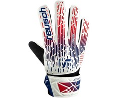 Reusch Attrakt Starter Solid futbolo vartininko pirštinės - Baltos