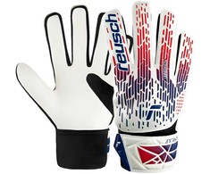 Reusch Attrakt Starter Solid futbolo vartininko pirštinės - Baltos