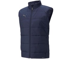 Kamizelka vyriška Puma Team Liga Vest Jacket tamsiai mėlyna 657968 06 S