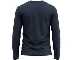 Vyriški marškinėliai 4F Longsleeve M611 tamsiai mėlyna 4FWMM00TLONM611 31S (2XL)