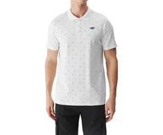 Vyriški marškinėliai 4F M0949 balta 4FWSS26TPTSM0949 10S (4XL)