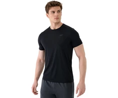 Vyriški marškinėliai 4F M1785 tamsiai juoda 4FWSS26TFTSM1785 20S (2XL)