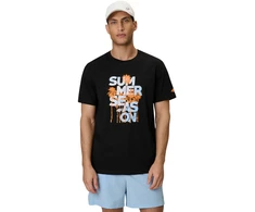 Vyriški marškinėliai 4F M2784 tamsiai juoda 4FWSS26TTSHM2784 20S (3XL)