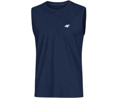 Vyriški marškinėliai 4F M306 tamsiai mėlyna 4FWMM00TSLEM306 31S (2XL)