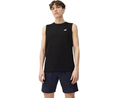Vyriški marškinėliai 4F M362 3pak juoda, mėlyna, grafito 4FWSS26TSLEM362 90S (XL)