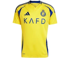 Vyriški marškinėliai adidas Al Nassr FC 24/25 Ronaldo Home geltona JP0459 (M)