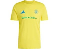 Vyriški marškinėliai adidas Brazil 26 Jersey geltona KH2307 (S)
