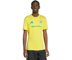 Vyriški marškinėliai adidas Brazil 26 Jersey geltona KH2307 (S)