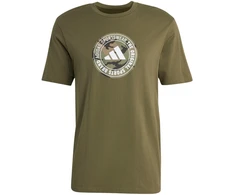 Vyriški marškinėliai adidas Camo oliwkowa KC7164 (L)