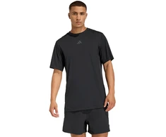 Vyriški marškinėliai adidas D4T PrimeLift 3 Stripes juoda KE9937 (L)