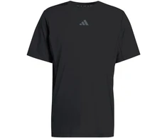 Vyriški marškinėliai adidas D4T PrimeLift 3 Stripes juoda KE9937 (L)