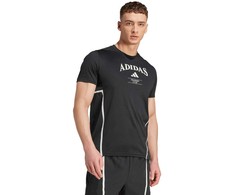 Vyriški adidas Sukurtas treniruotėms Legacy Heritage marškinėliai Juodi KA5284
