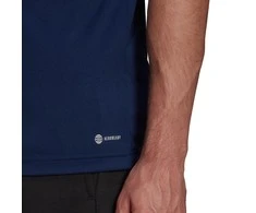 Vyriški Polo Marškinėliai Adidas Entrada 22 Tamsiai Mėlyni H57487 M Dyids