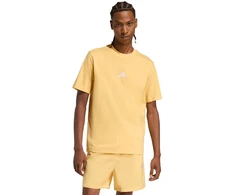 Vyriški marškinėliai adidas Essentials Small Logo Single Jersey geltona KT0561 (2XL)