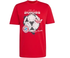 Vyriški marškinėliai adidas FC Bayern Muenchen Seasonal Graphic raudona KG2586 (XL)