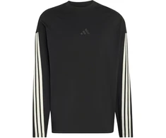 Vyriški marškinėliai adidas Kit 3-Stripes Long Sleeve juoda KF2427 (S)