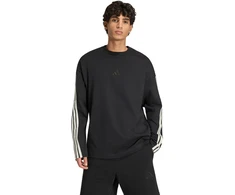 Vyriški marškinėliai adidas Kit 3-Stripes Long Sleeve juoda KF2427 (S)