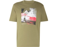 Vyriški marškinėliai adidas Memories of Sport Outdoor Graphic khaki KC7098 (M)