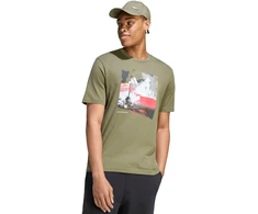 Vyriški marškinėliai adidas Memories of Sport Outdoor Graphic khaki KC7098 (M)