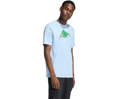Vyriški marškinėliai adidas Novelty Mini jasnoniebieska JZ5038 (XL)