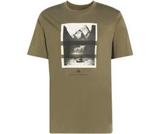 Vyriški marškinėliai adidas Outdoor Kayaking Graphic oliwkowa KB2540 (M)