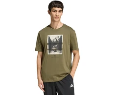 Vyriški marškinėliai adidas Outdoor Kayaking Graphic oliwkowa KB2540 (M)