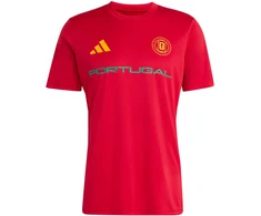 Vyriški marškinėliai adidas Portugalia 26 Away Jersey raudona KH2310 (S)