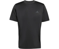 Vyriški marškinėliai adidas Tech Essentials Workout 3-Stripes juoda KQ7485 (XL)