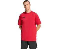Vyriški marškinėliai adidas Tiro 26 Travel Tee raudona KD1121 (M)
