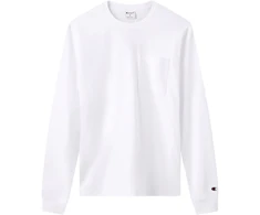 Vyriški marškinėliai Champion LS Tee balta 222507 WW001 (L)
