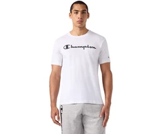 Vyriški marškinėliai Champion SS Tee balta 221814 WW001 (2XL)